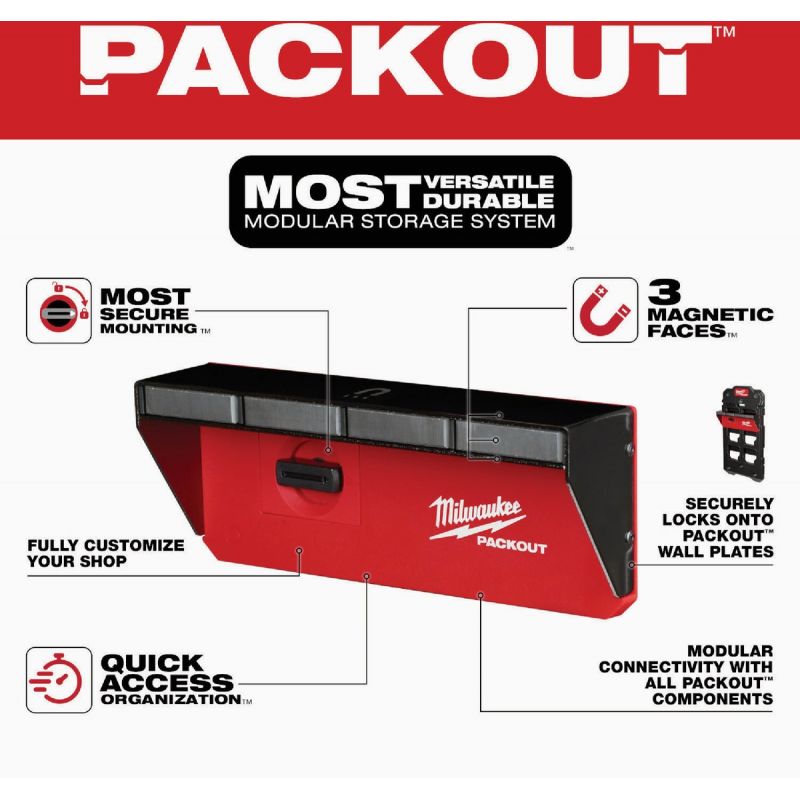 MW PACKOUT Magnetic Rack Red