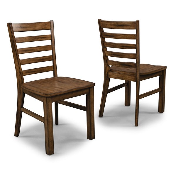 Homestyles Sedona Brown Wood Dining Chair Pair - 18