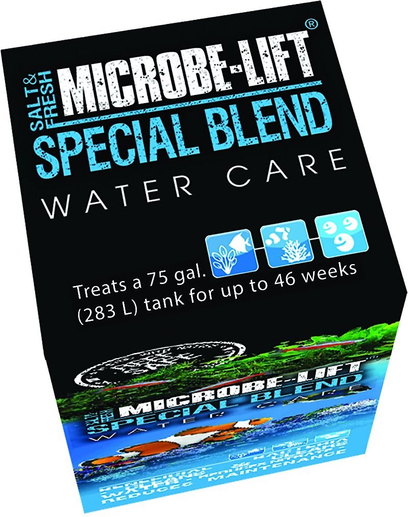 Microbe-Lift Special Blend Aquarium Cleaner， 16-oz bottle