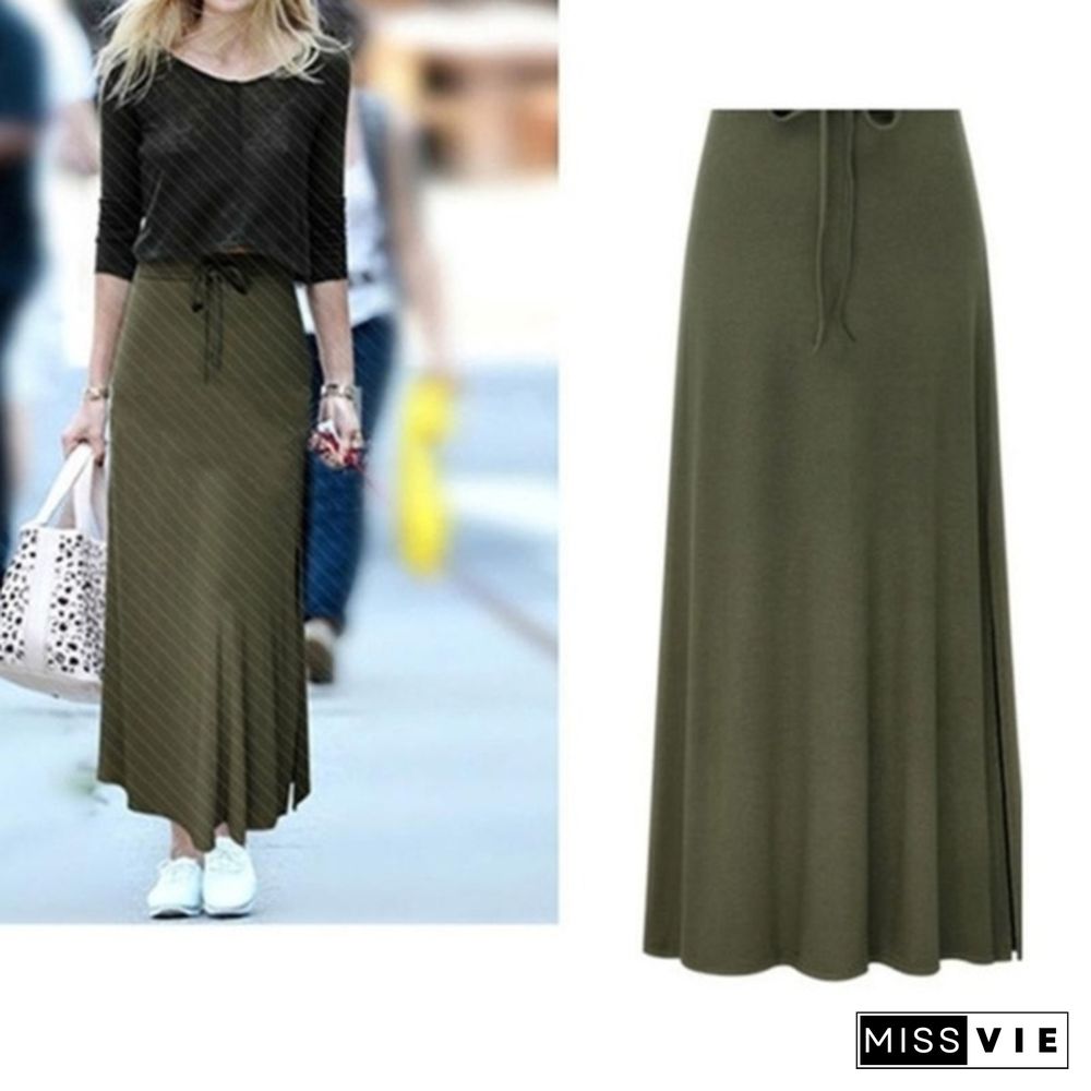 Spring Summer Female Irregular High Waist Plus Size Skirts Women's Fashion High Waisted Loose Shed Skirt Women's Skirt