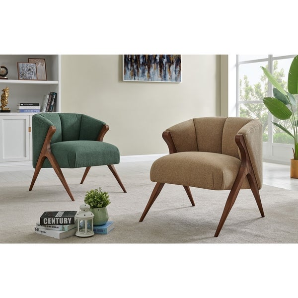 Florence Vintage Mid-century Low-profile Accent Chair