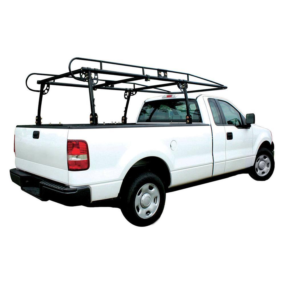 PRO-SERIES 800 lbs. Capacity Heavy-Duty Full Size Truck Rack with Adjustable Over-Cab Design 806427