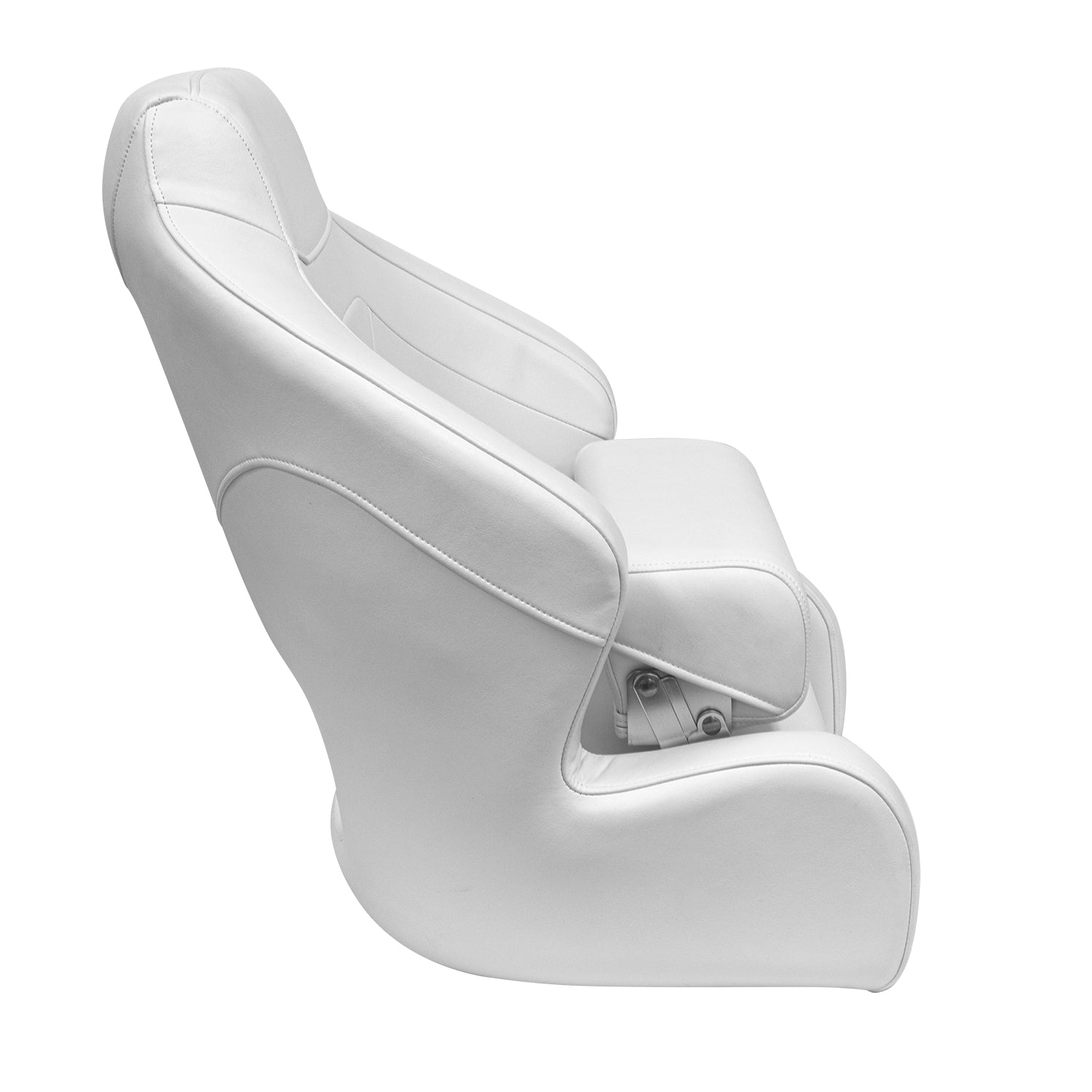 Wise 3338-784 Baja Extra Large Bucket Seat with Flip-Up Bolster， Brite White