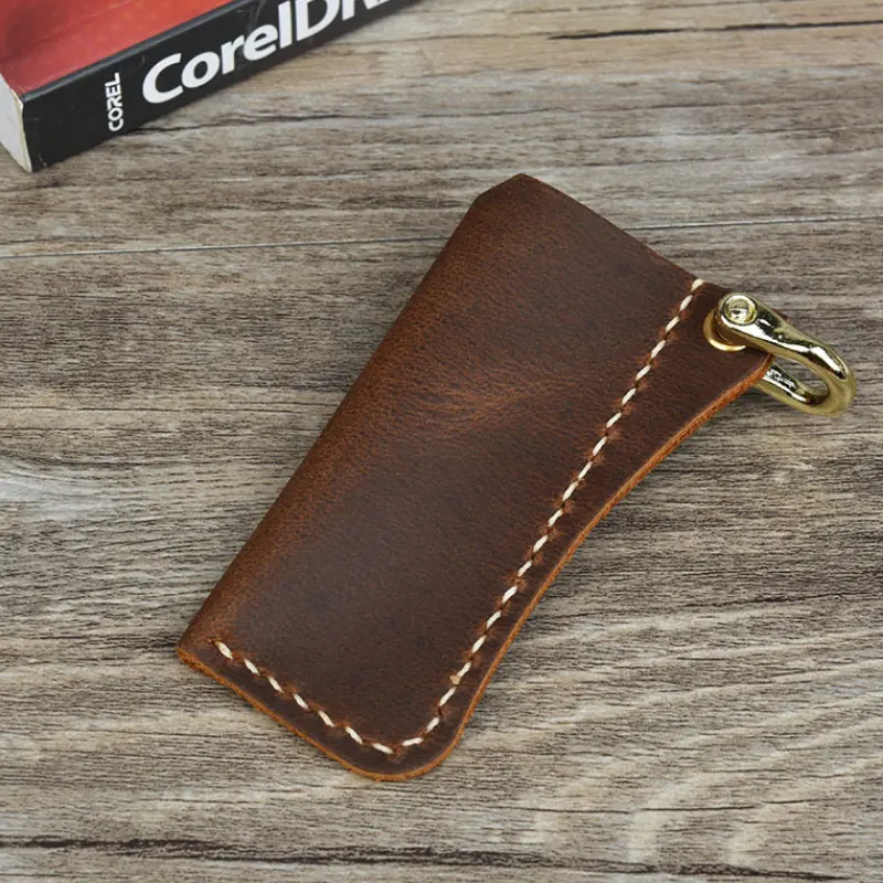 Handmade Lighter Leather Cover Case Shell For Bic J3 Other Disposable Lighter