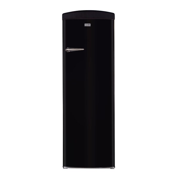 24 in. 11 cu. ft. Classic Retro Single Door Refrigerator