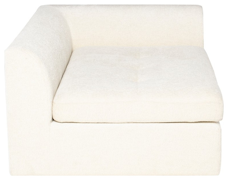 Lola Coconut Fabric Modular Sofa  Hgsn208   Transitional   Armchairs And Accent Chairs   by Kolibri Decor  Houzz