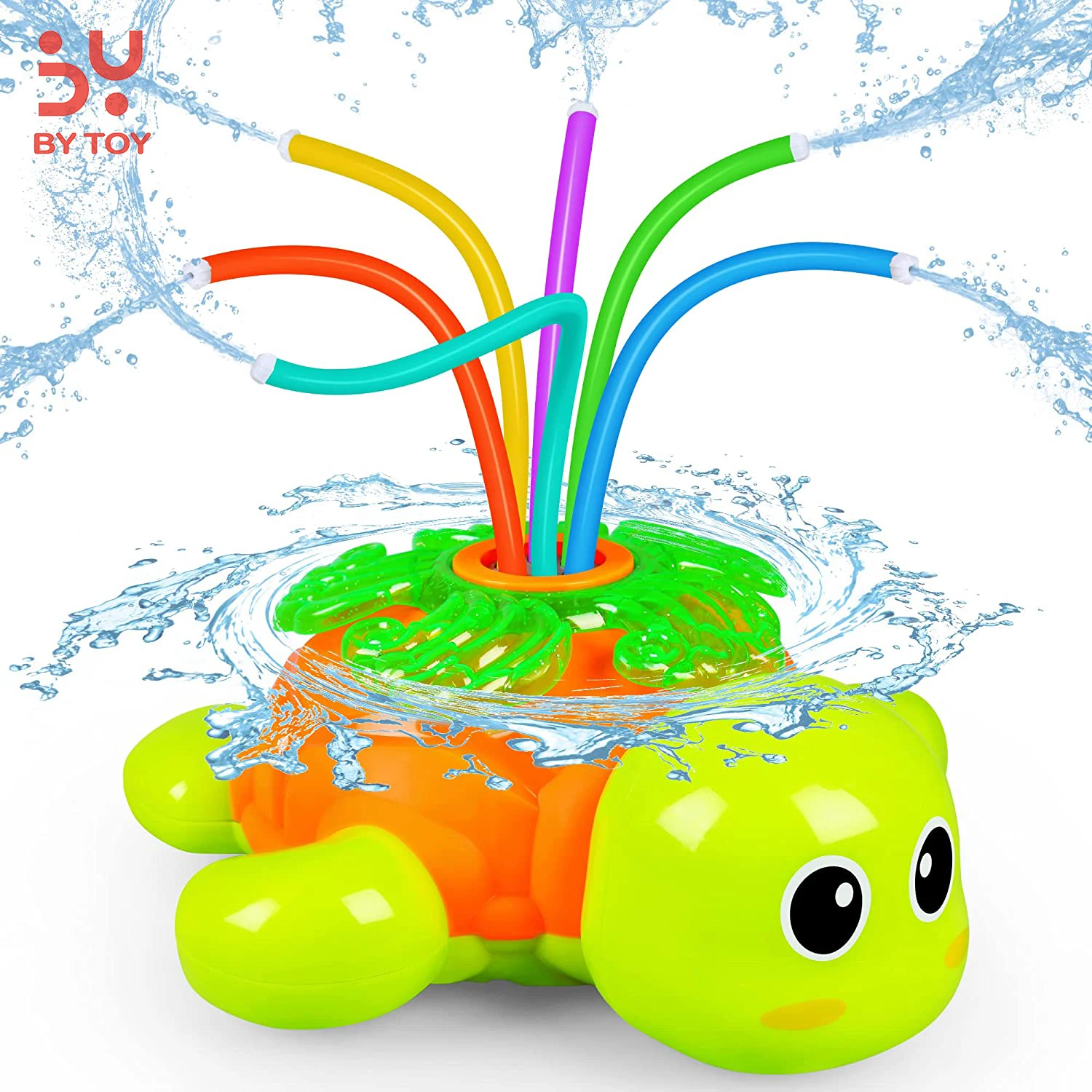 Toddlers Top Seller Summer Water Play Yard Game Garden Turtle Sprinklers and Splash Water Sprinkler Kids Play Toy