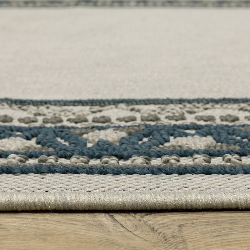 StyleHaven Trevor Multi-Striped Indoor Outdoor Rug