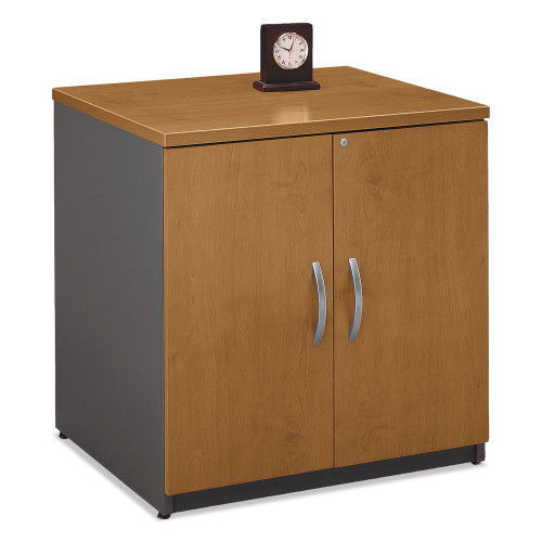 Bush Series C Collection 30W Storage Cabinet， Natural Cherry (WC72496A)