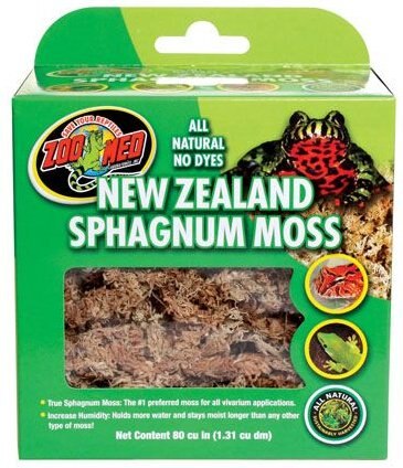 Zoo Med New Zealand Sphagnum Moss Reptile Substrate， 80-in