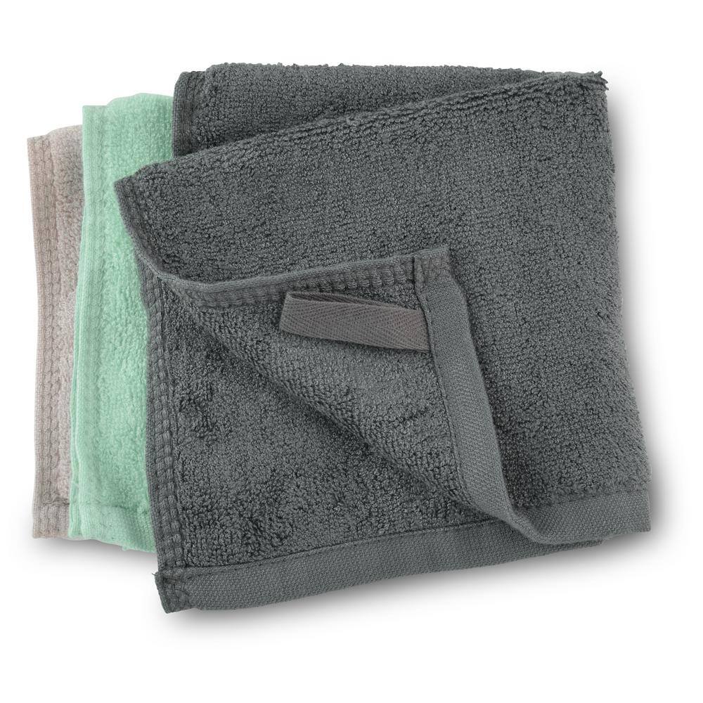 Brondell Bamboo Reusable Bidet Dry Towels In Multicolor Pack of 6 BR-TWL-11