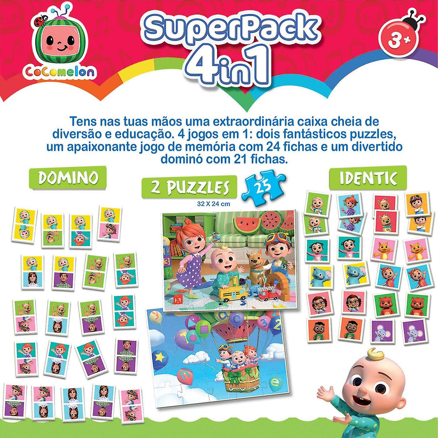 CoComelon， Games and Puzzles - 4-in-1