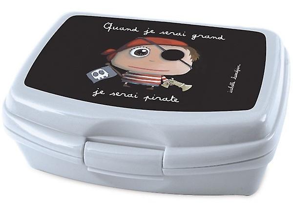 Label Tours Pirate Plastic Lunch Box