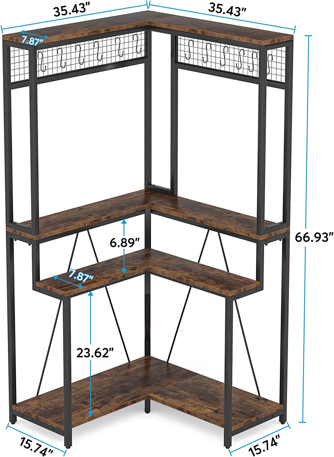 Corner Plant Stand, 67