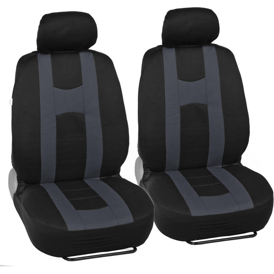 BDK Rome Sport Car Seat Covers with Floor Mats and Steering Wheel Cover Full Set