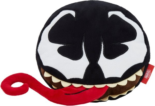 Marvel 's Venom Round Plush Squeaky Dog Toy