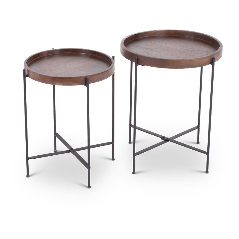 Steve Silver Co. Capri Round Accent Table Set