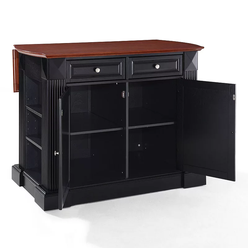 Crosley Furniture Drop-Leaf Kitchen Island