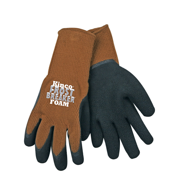 Kinco Men\u0027s Indoor/Outdoor Cold Weather Work Gloves Black XL 1 pair