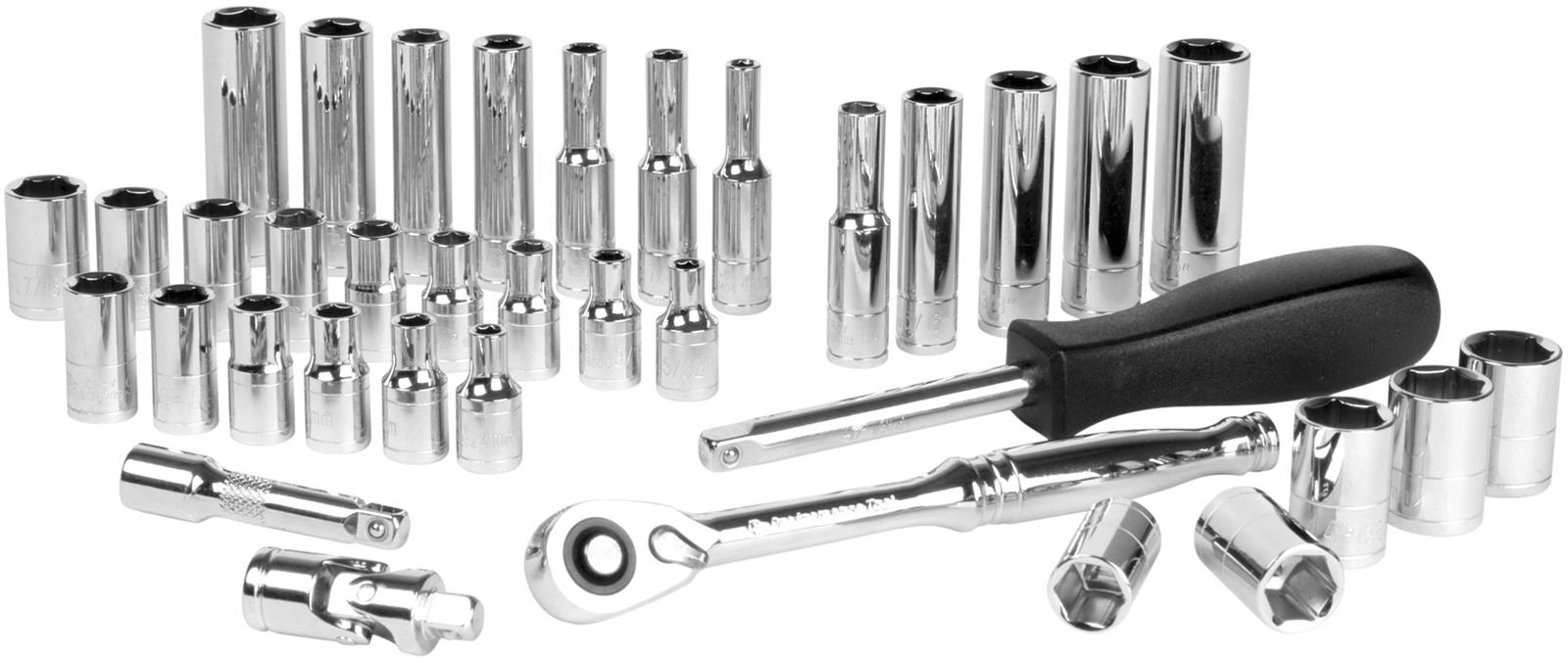 Performance Tool W36905 Performance Tool 36-Piece 1/4 in. Drive Mechanics Socket Sets