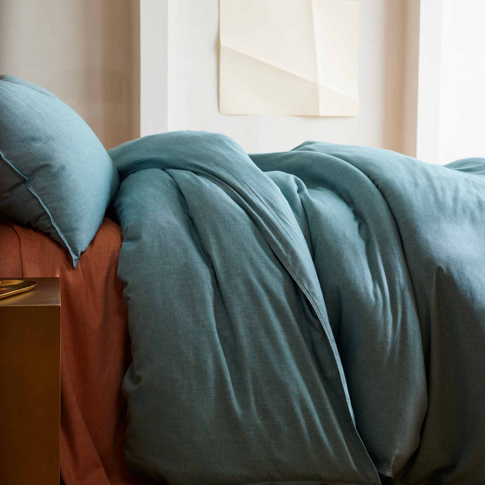 Heathered Cashmere Duvet Cover - Last Call