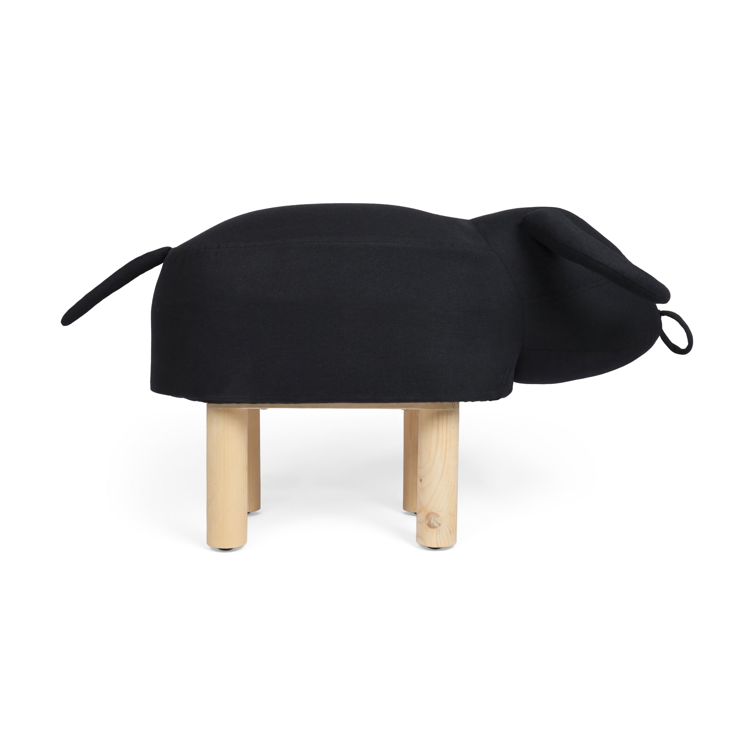 Ottavia Contemporary Kids Bull Ottoman