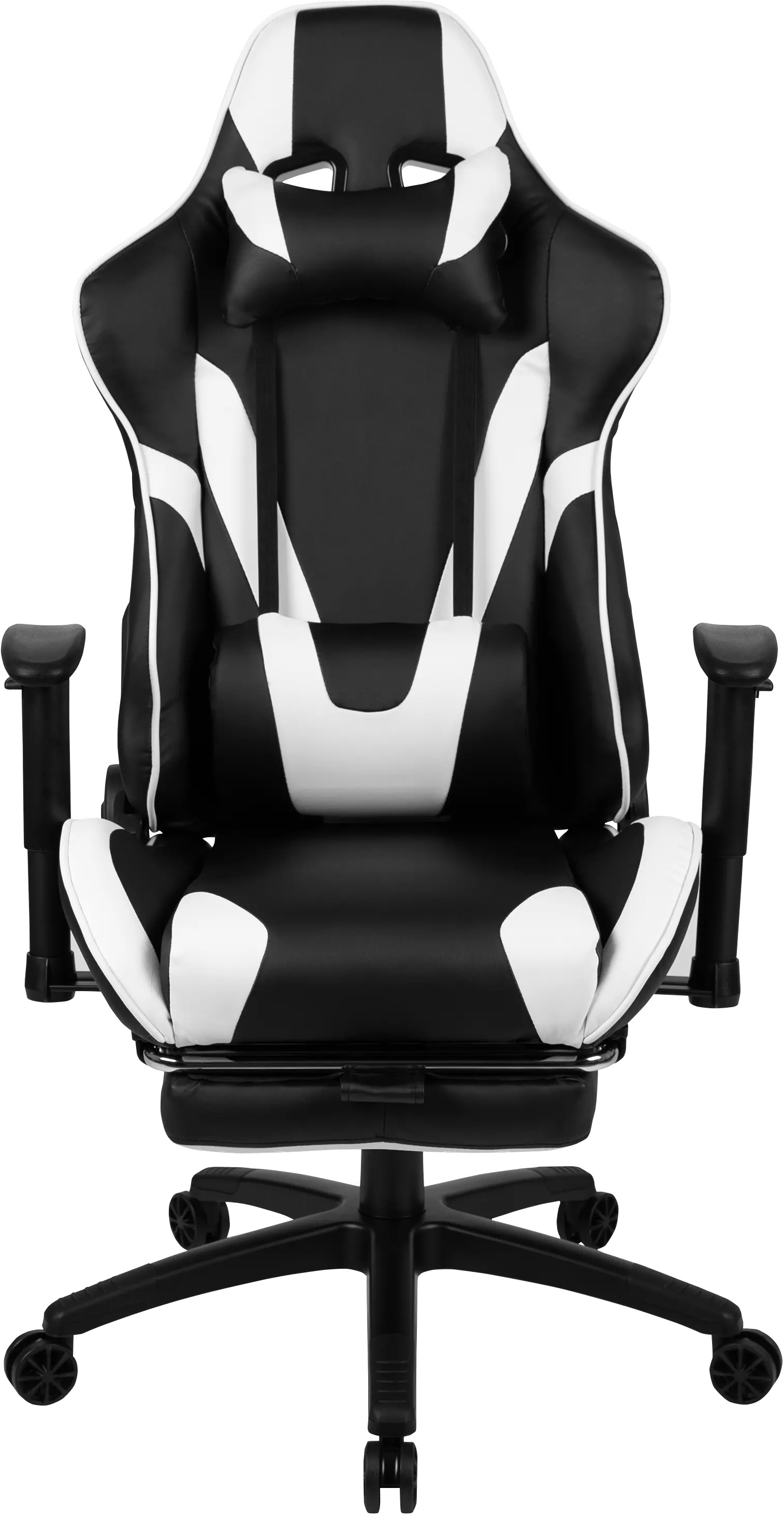 X30 White and Black Gaming Swivel Chair