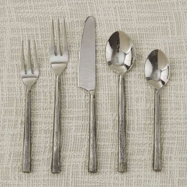 Split P Denton Silver Knife Set