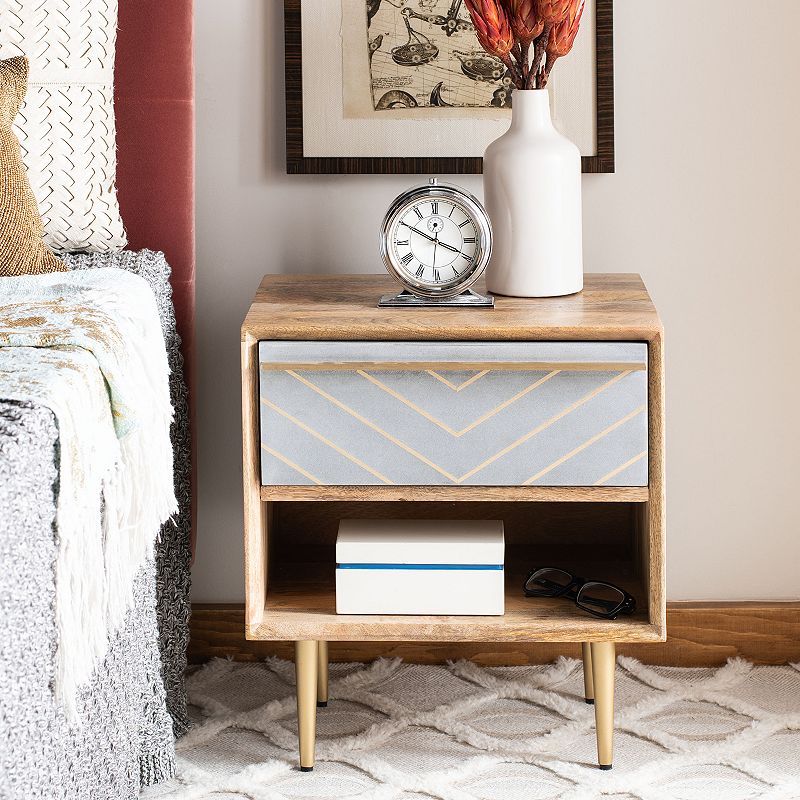 Safavieh Leni 1-Drawer Nightstand