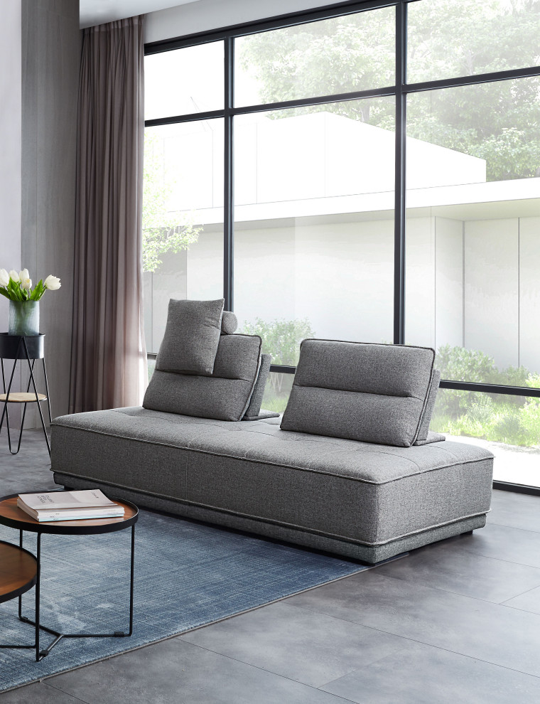 Slate Lounge Seating Platform   Transitional   Sofas   by HedgeApple  Houzz