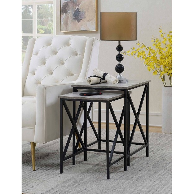 Tucson Nesting End Tables Faux Birch Breighton Home