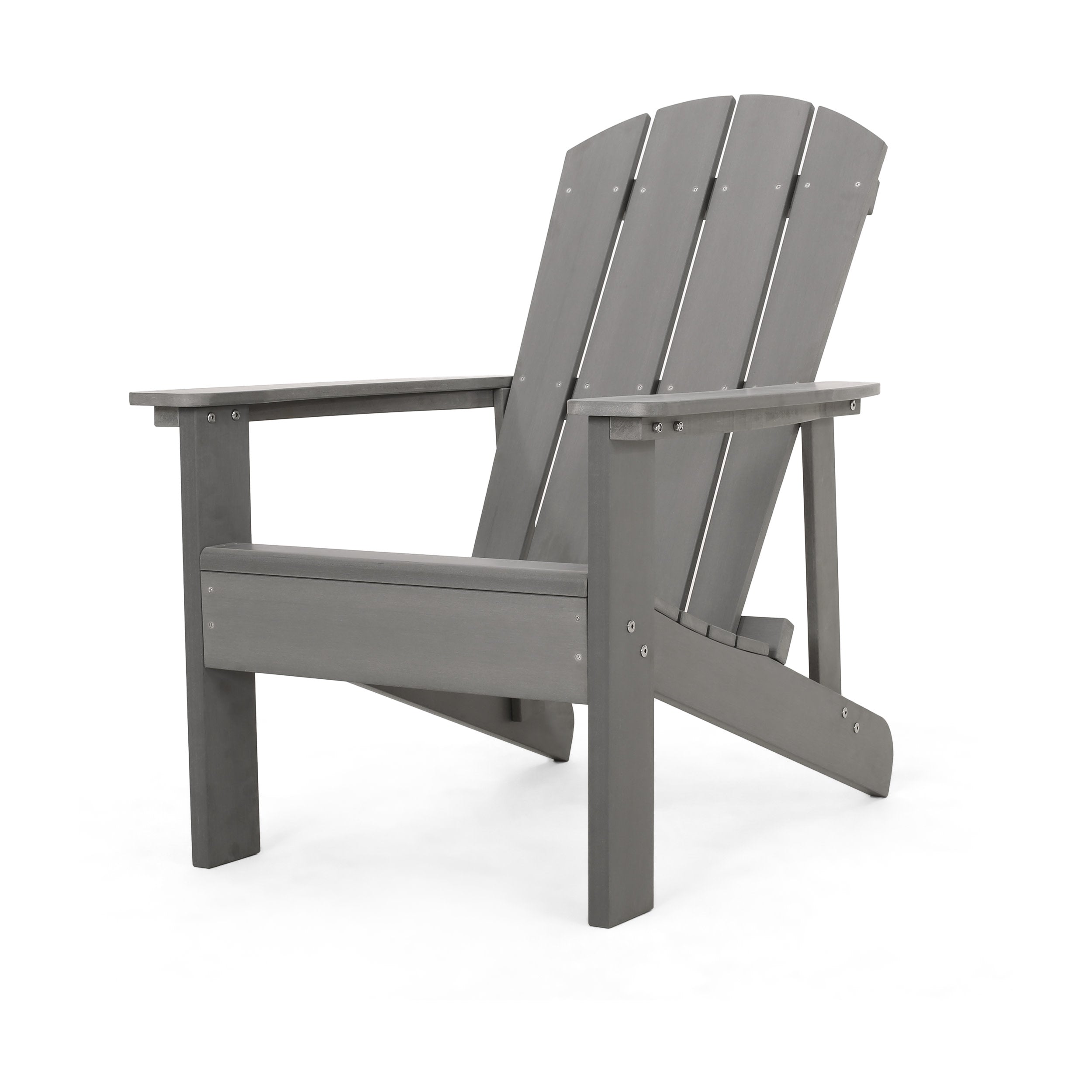 Anastasija Outdoor Faux Wood Adirondack Chair