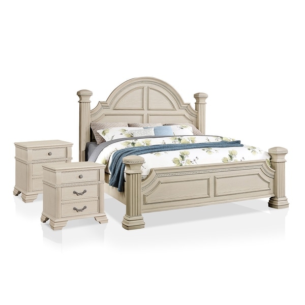 Stroh Traditional 3-piece Bedroom Set with USB by Furniture of America - - 37051270