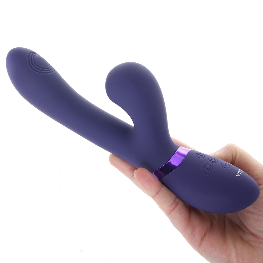 Vive Hide Triple Action Pulse Wave Rabbit Vibe