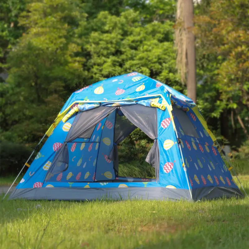 Factory Wholesale Family Camping Tents Family Folding Luxury Beach Glamping Camping Outdoor Tents