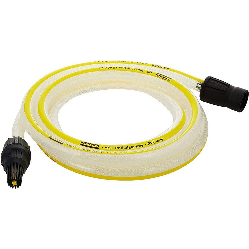 Karcher SH 3 Water Suction Hose with Filter 34 in. Proprietary Connection 9.8 ft. 2300 PSI for Electric Pressure Washer Hose 2.643-101.0