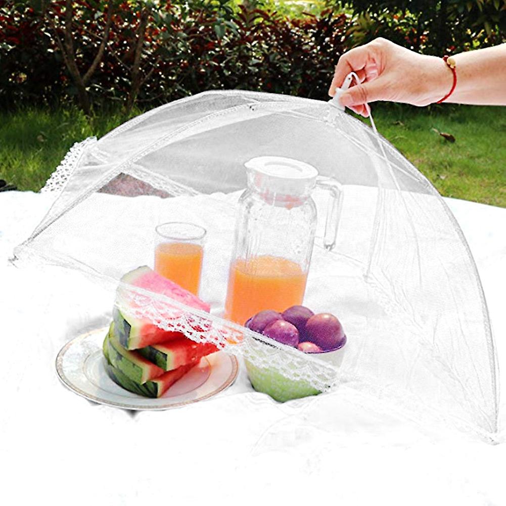 Foldable Washable Table Food Cover Umbrella Anti Fly Mosquito Kitchen Tools Meal Cover