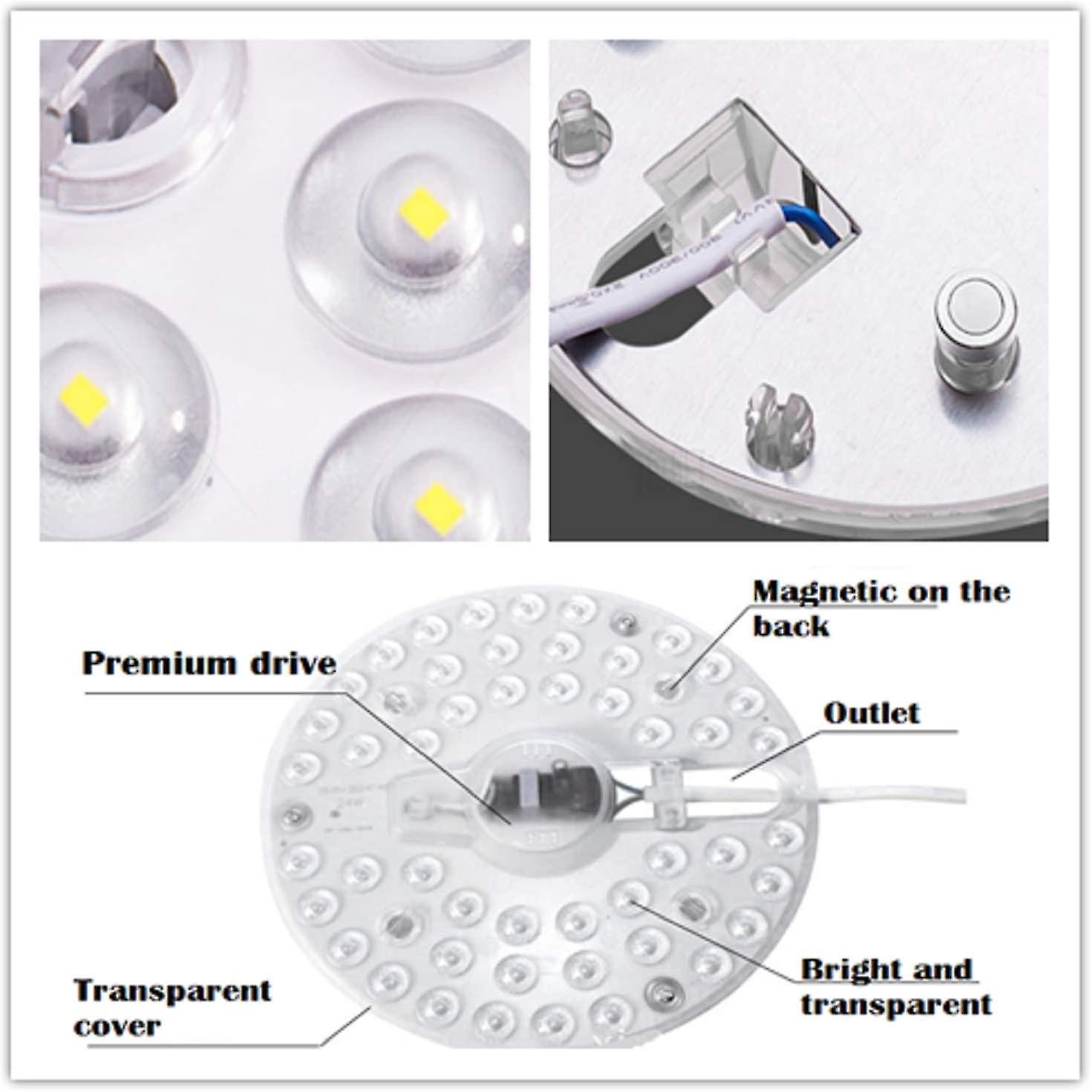 24w Smd5730 Led Ceiling Light Circle Light Module Circular Panel Lamp Ac220v - 24w