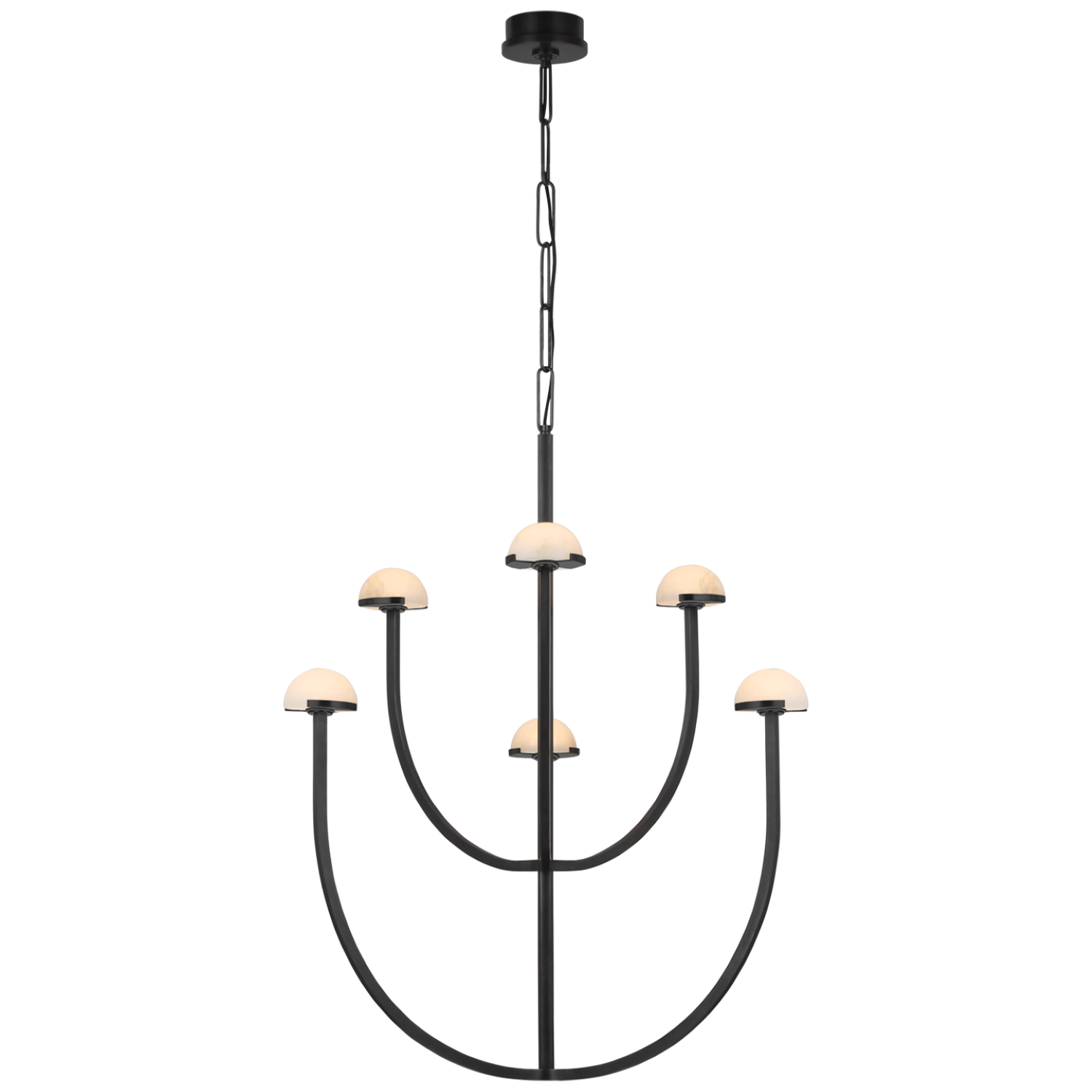 Pedra Two-Tier Chandelier