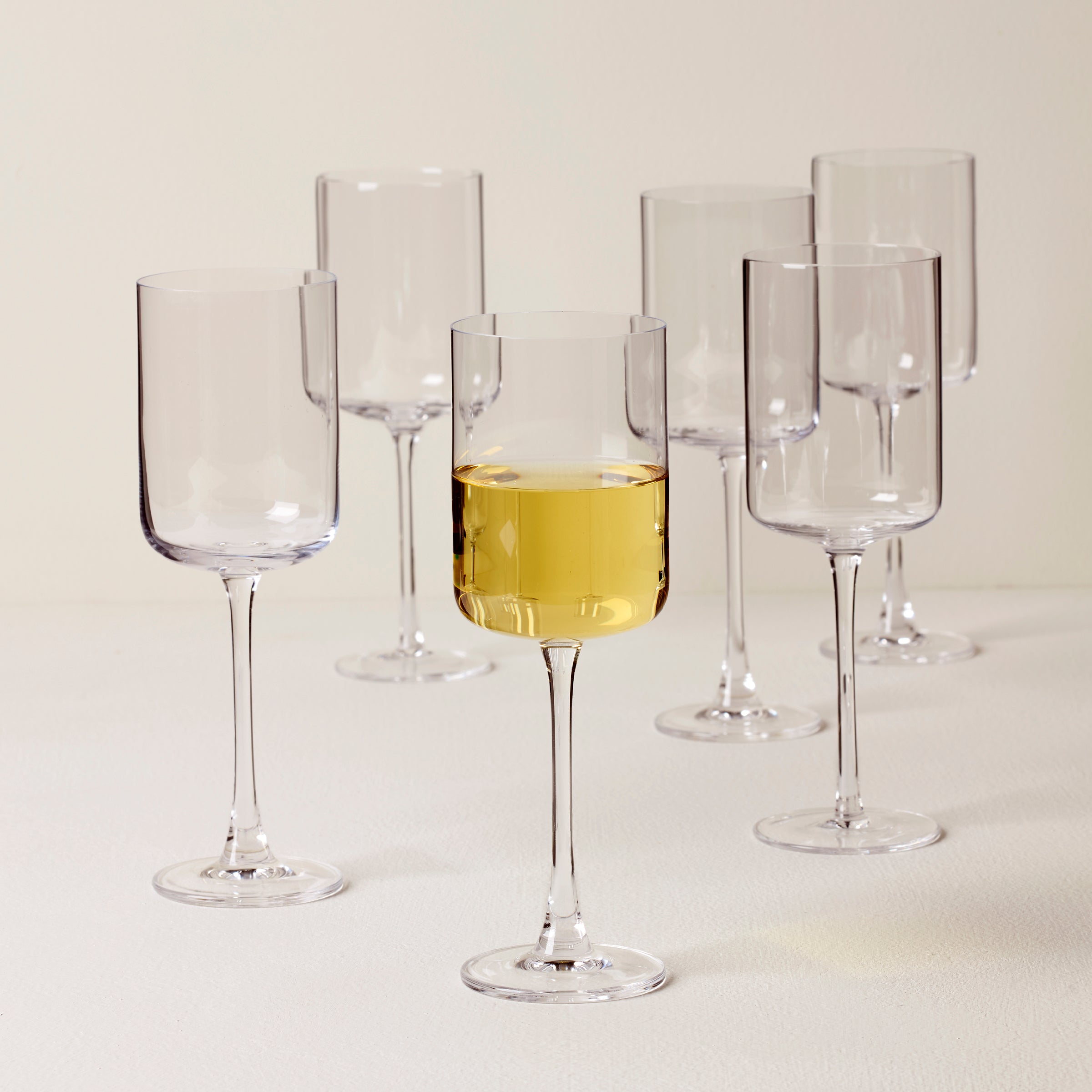 Tuscany Classics Straight Set of 6 Wine - White