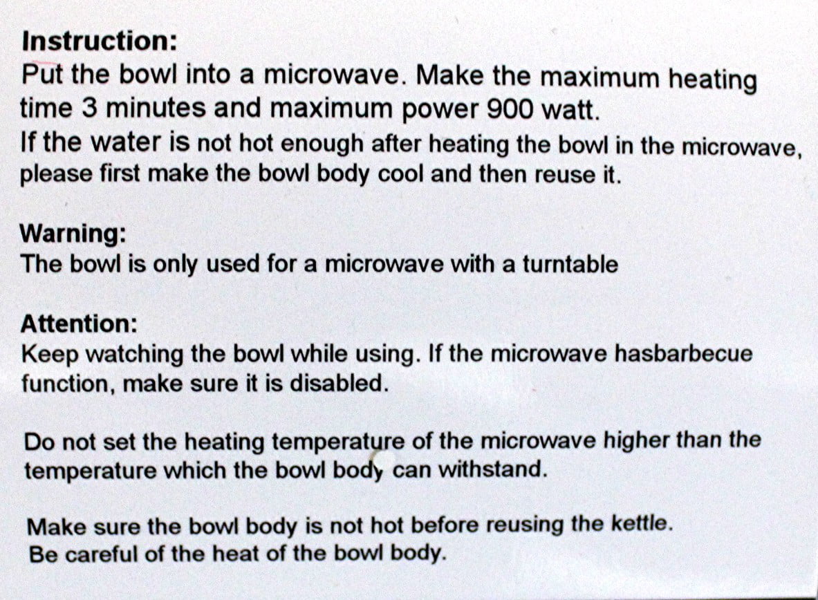 Microwave Soup and Stew Maker Microwave Bowl with Spout and Splash Cover 1.2 Liter