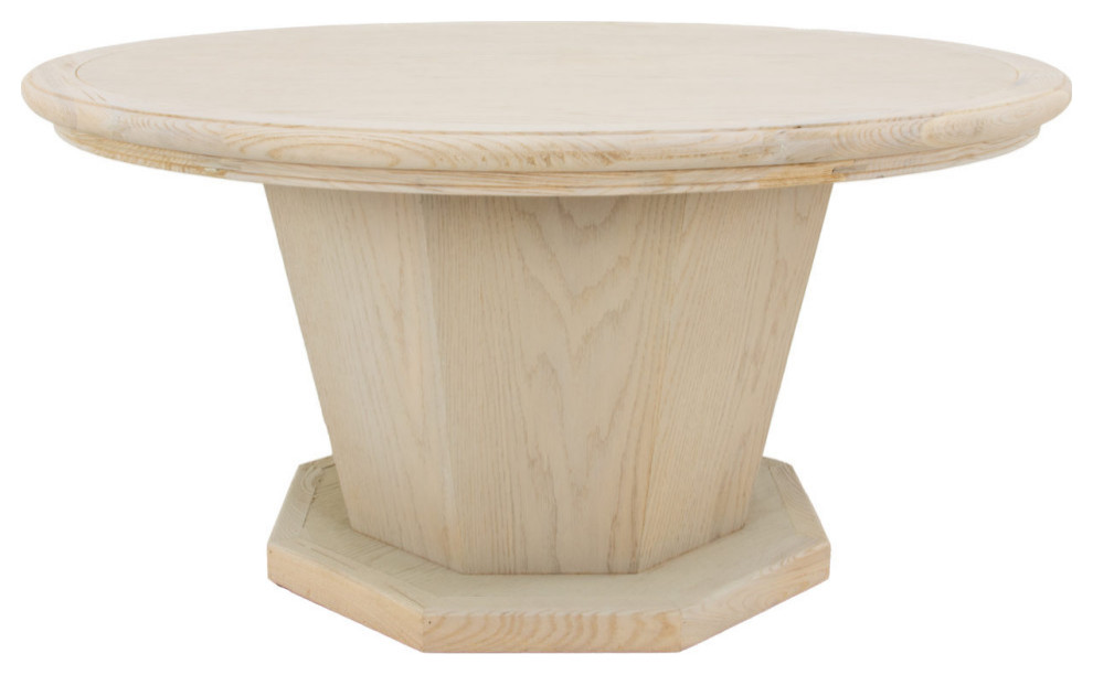 Harland Light Oak Coffee Table   Farmhouse   Coffee Tables   by Virgil Stanis Design  Houzz