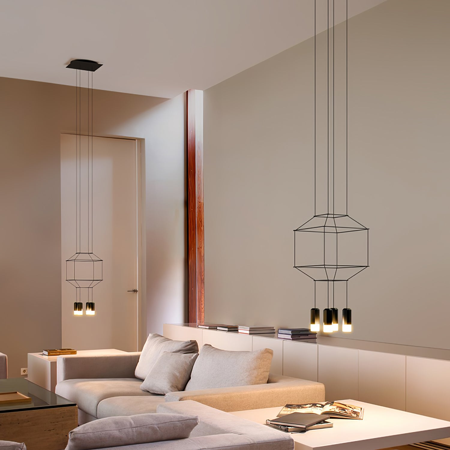 Geometric Lines Pendant Lamp