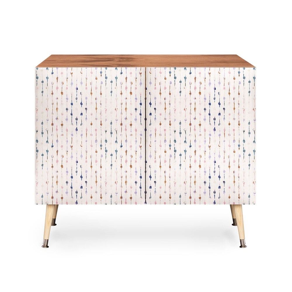 Lunetricotee Pink Sky Ii Made to Order Credenza Cabinet