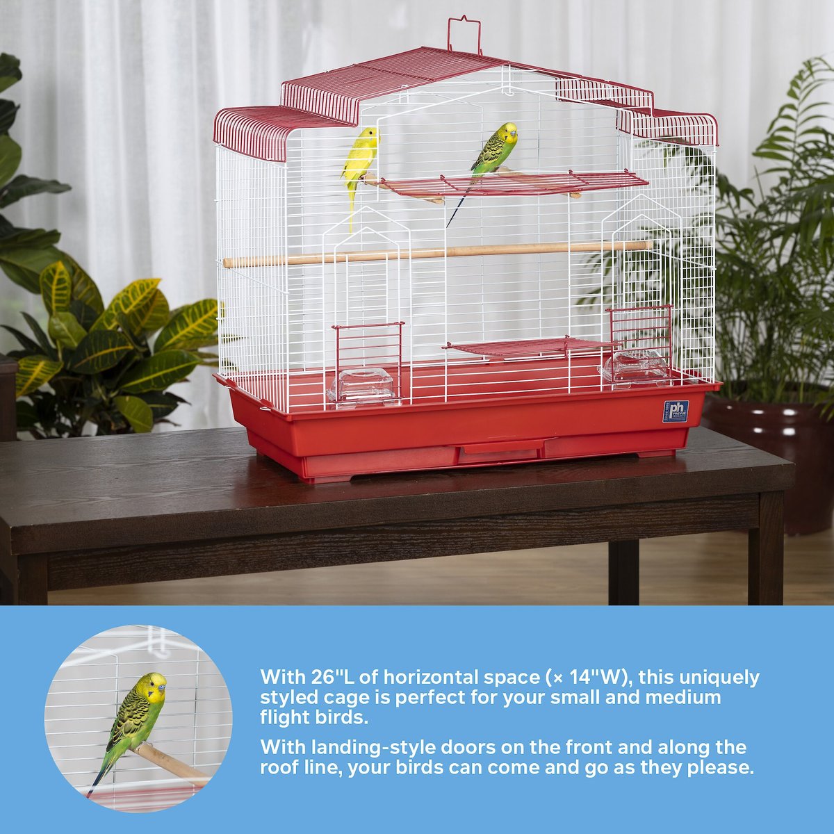 Prevue Pet Products Cockatiel Flight Bird Cage