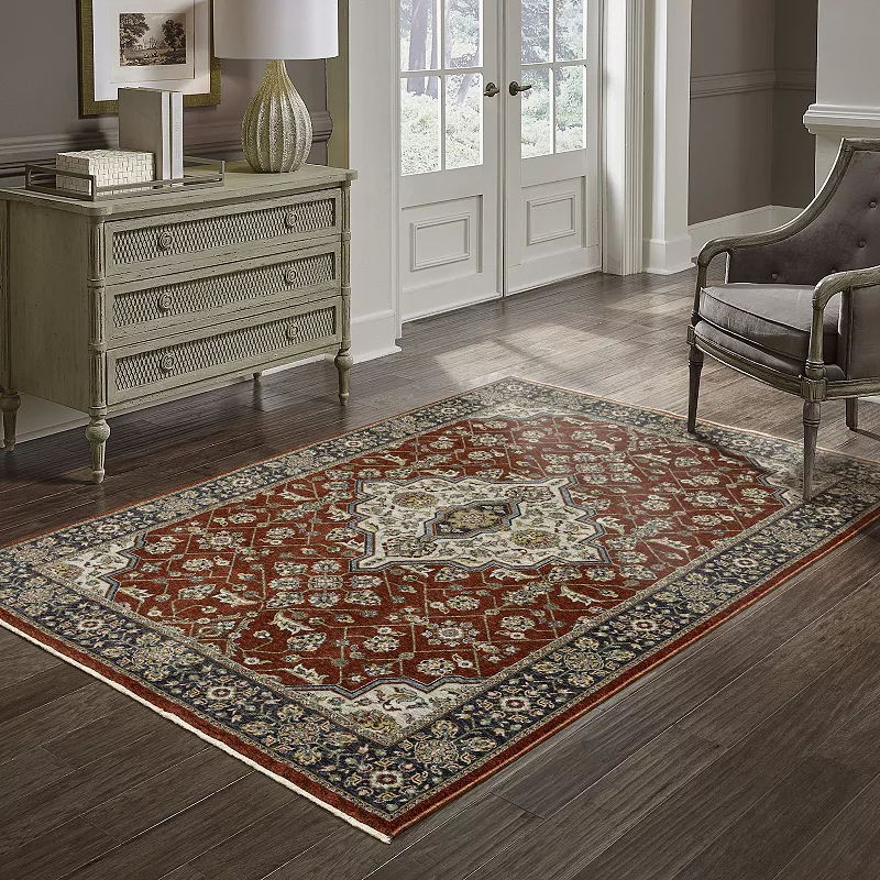 StyleHaven Amelie Ornate Medallion Area Rug