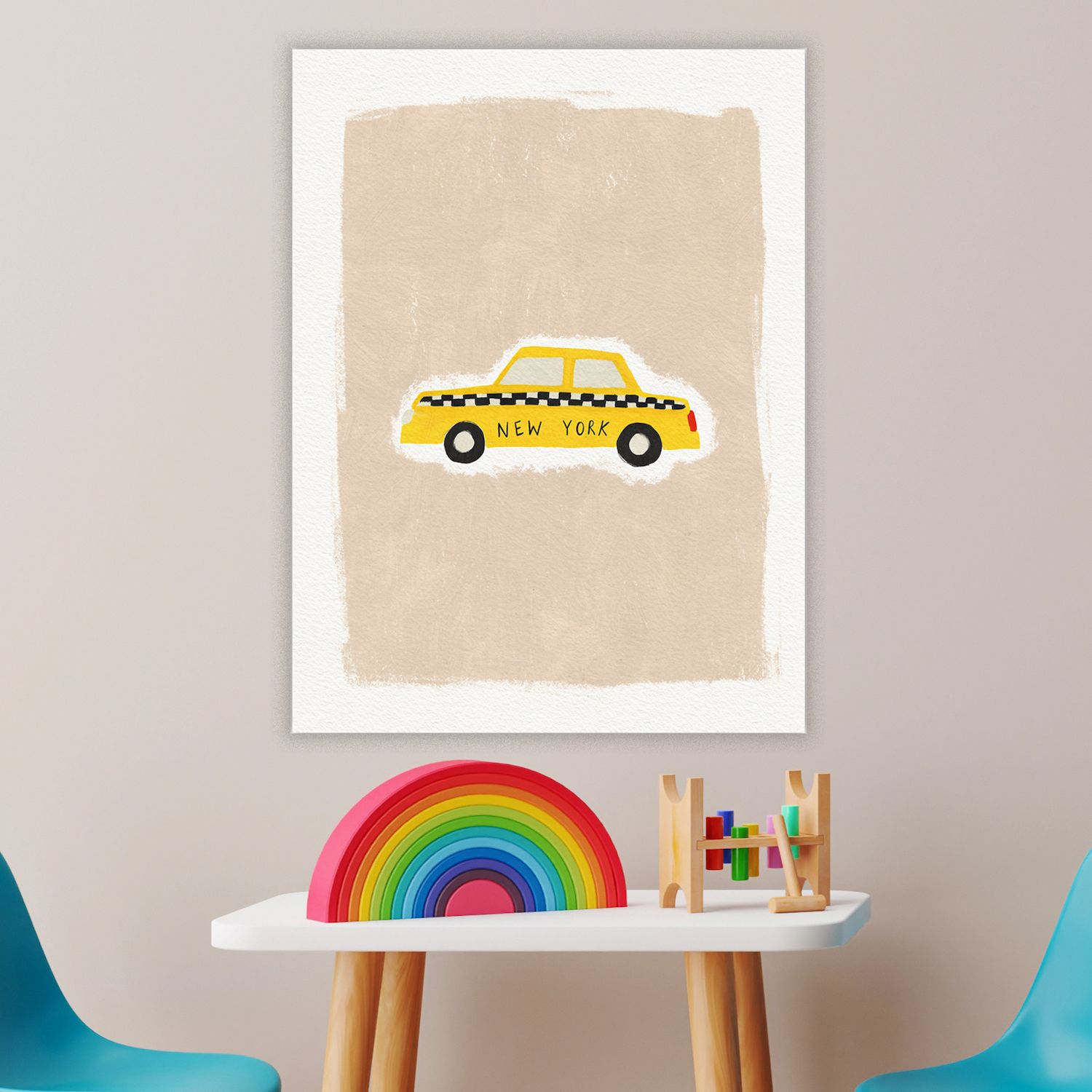 Courtside Market New York City Taxi Canvas Art Wall Decor