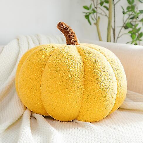 Miman Pumpkin Decor Plush Pumpkin Pillow， Halloween Pumpkin Stuffed Toy Pumpkin 3d Shaped Cushion For Home Decor