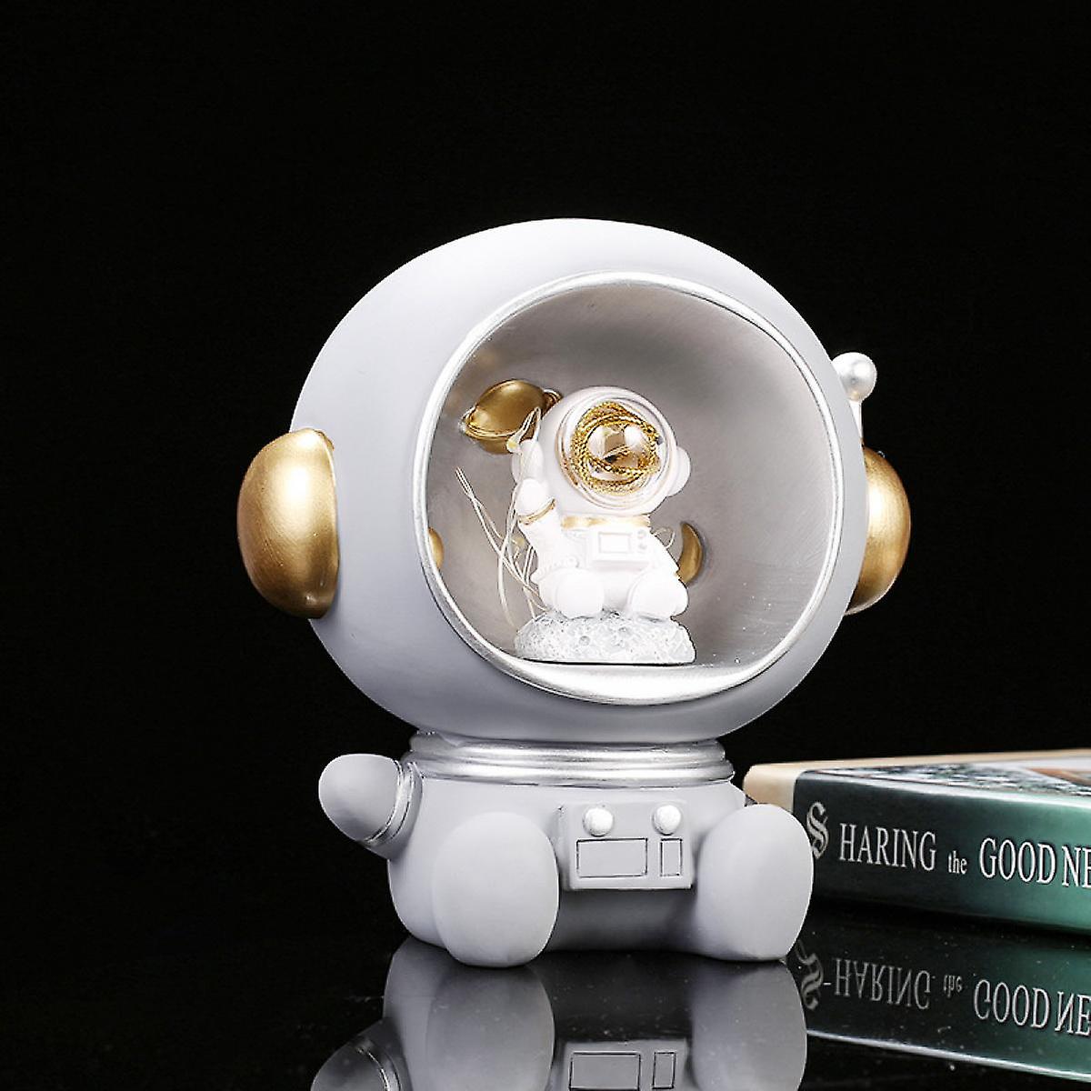 Astronaut Bedroom Atmosphere Xingx Night Light Astronaut Creative Ornaments Children's Birthday Gifts(2pcs)