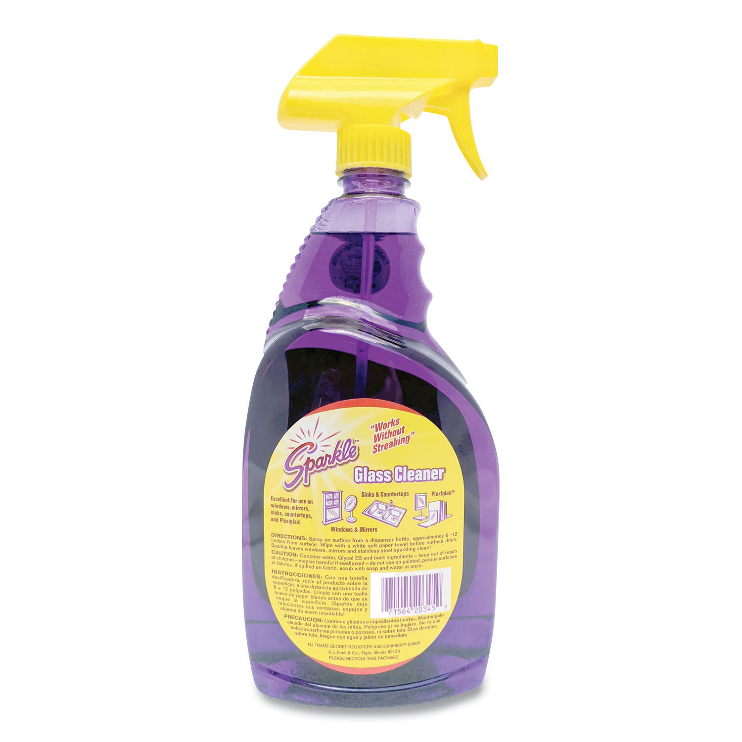 Glass Cleaner by Sparkle FUN20345CT